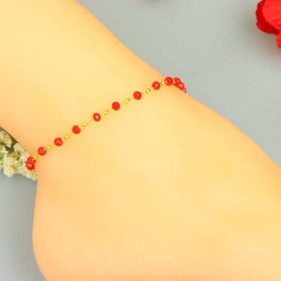 Handmade Anklet – A Stylish Choice for Women, Thoughtful Gift Idea, EVCH1514 - Picture 7 of 10
